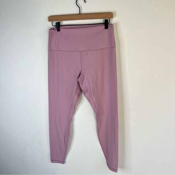 Lululemon Athletica Align Pant 28" Misty Mocha Mauve size 12 - Picture 4 of 9